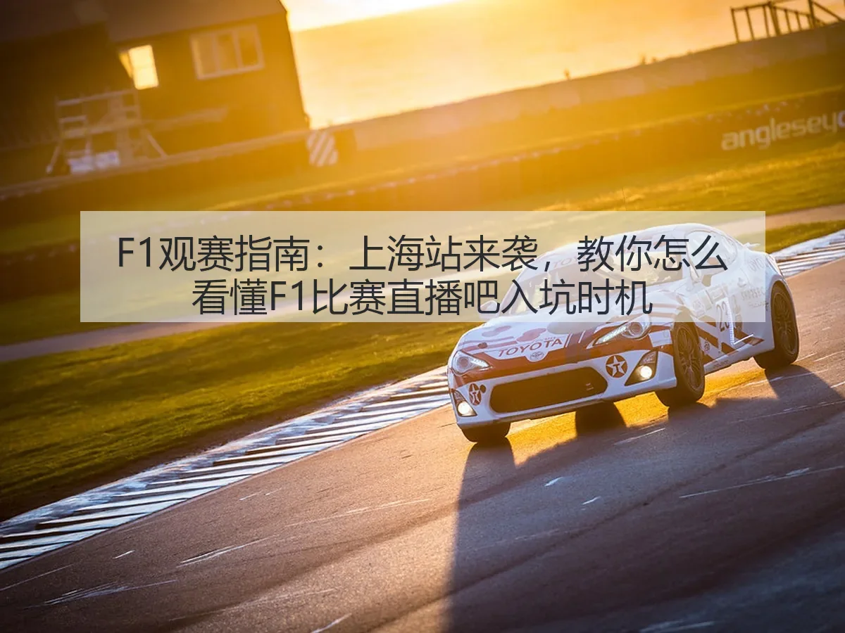 F1观赛指南：上海站来袭，教你怎么看懂F1比赛入坑时机